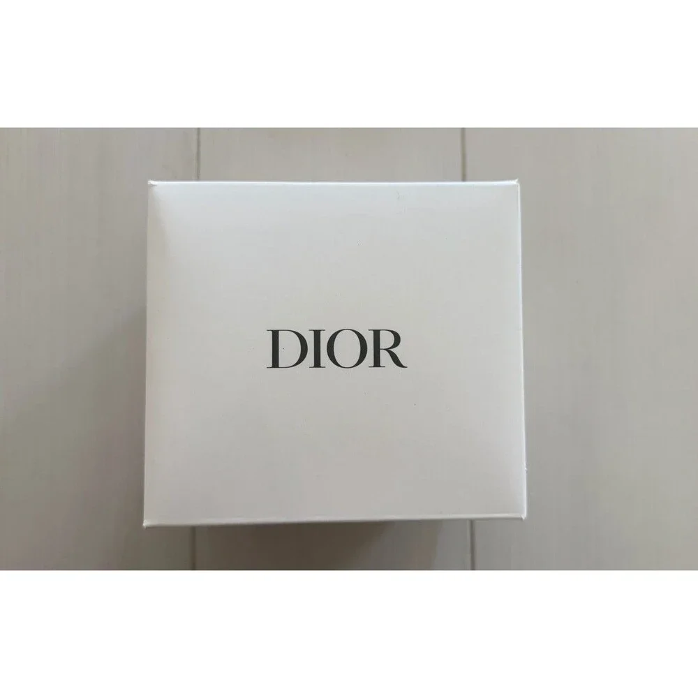 Dior CD Black Trouser Pouch Bag Cosmetic Case Patent NIB